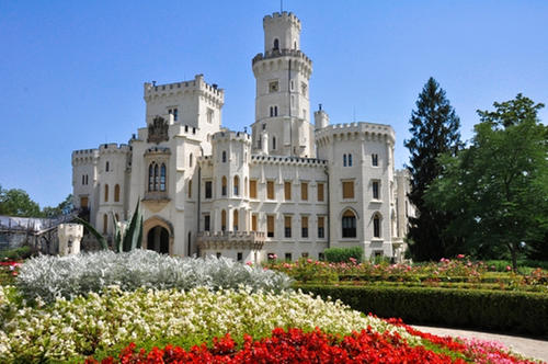 HD Quality Wallpaper | Collection: Man Made, 500x332 Hluboká Castle