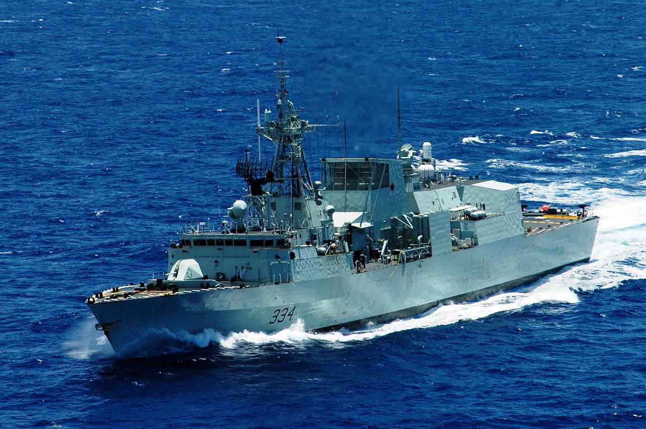 HMCS Regina (FFH 334) #7