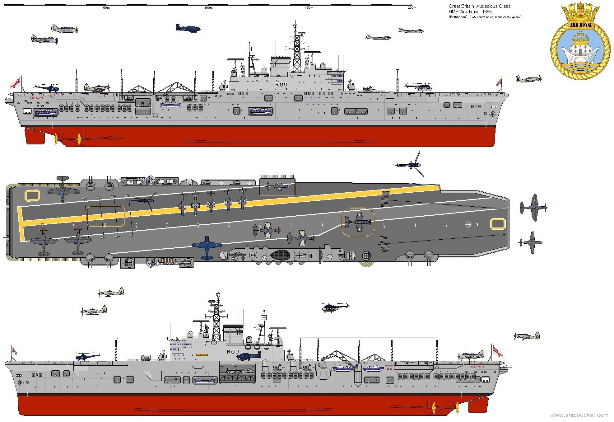 HMS Ark Royal (R09) HD wallpapers, Desktop wallpaper - most viewed