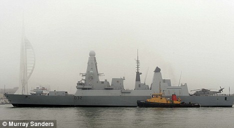 HMS Daring (D32) High Quality Background on Wallpapers Vista