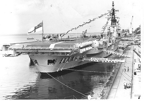 HMS Victorious (R38) Pics, Military Collection