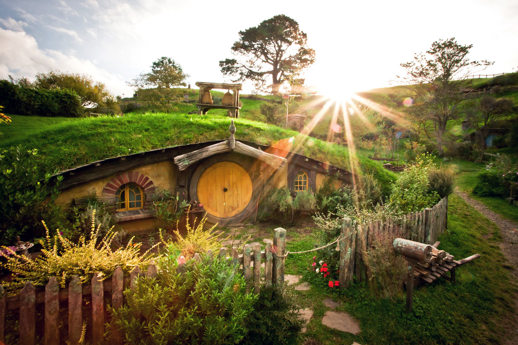 Nice Images Collection: Hobbiton Desktop Wallpapers