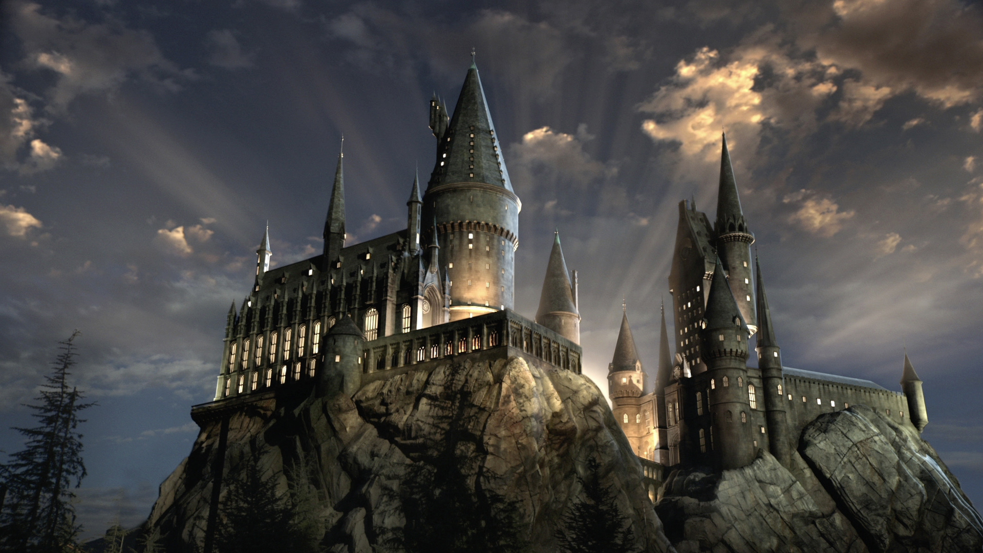 Hogwarts Castle Backgrounds, Compatible - PC, Mobile, Gadgets| 1920x1080 px