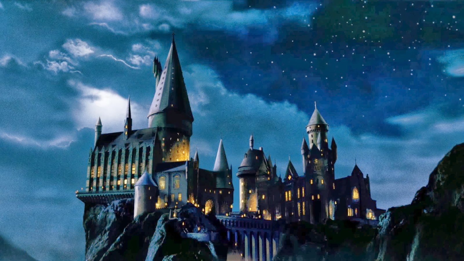 High Resolution Wallpaper | Hogwarts Castle 1600x900 px