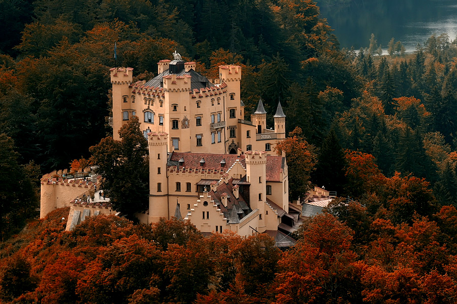 Hohenschwangau Castle Backgrounds on Wallpapers Vista