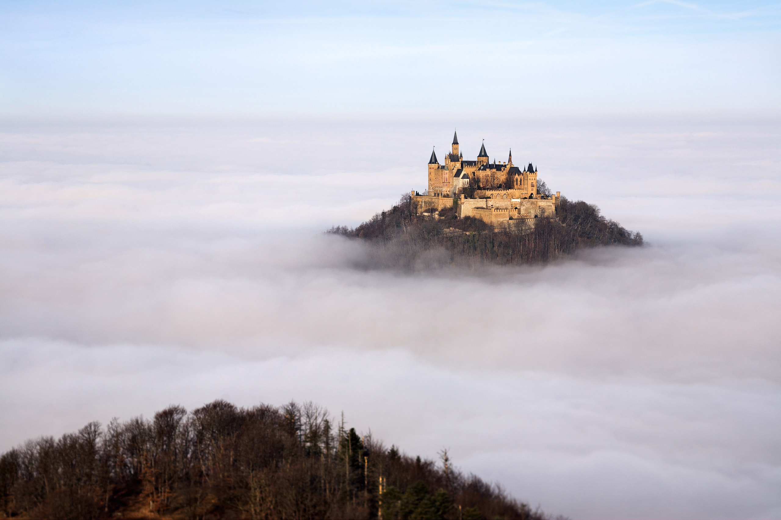 Nice Images Collection: Hohenzollern Castle Desktop Wallpapers