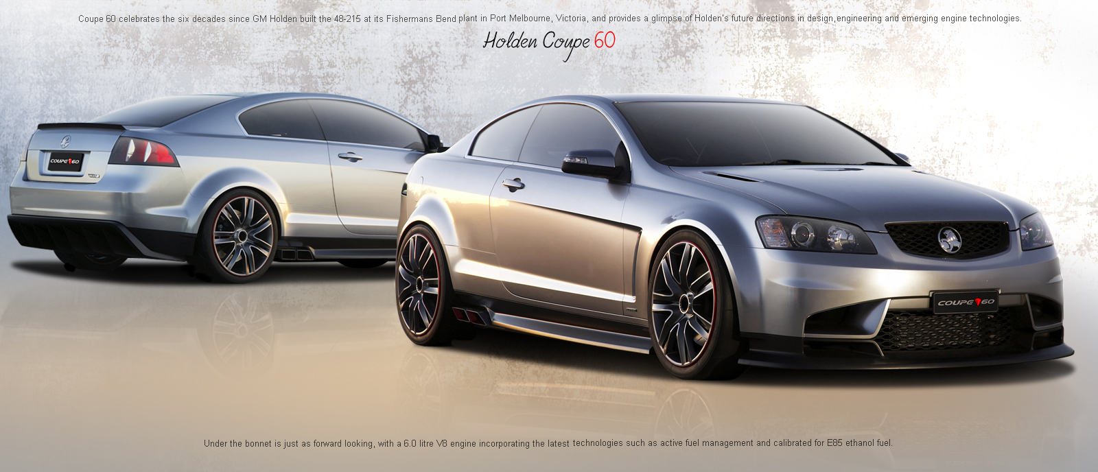 Nice wallpapers Holden Coupe 60 Concept 1600x688px