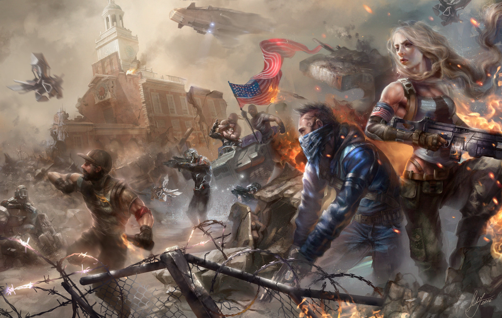 HQ Homefront: The Revolution Wallpapers | File 357.14Kb