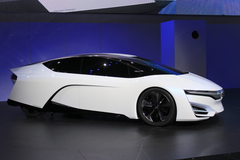HD Quality Wallpaper | Collection: Vehicles, 1024x682 Honda FCEV Concept