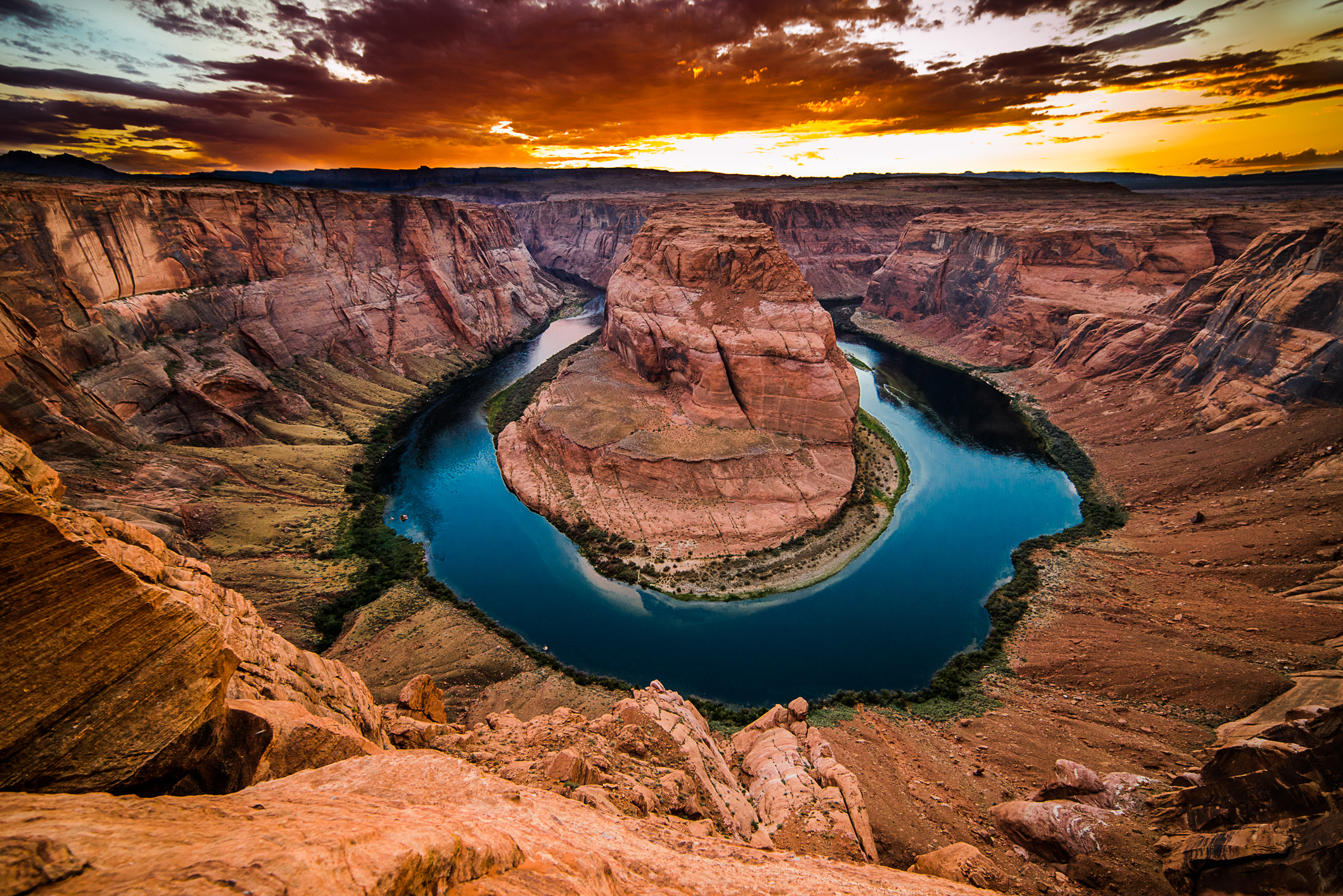 Horseshoe Bend Backgrounds on Wallpapers Vista