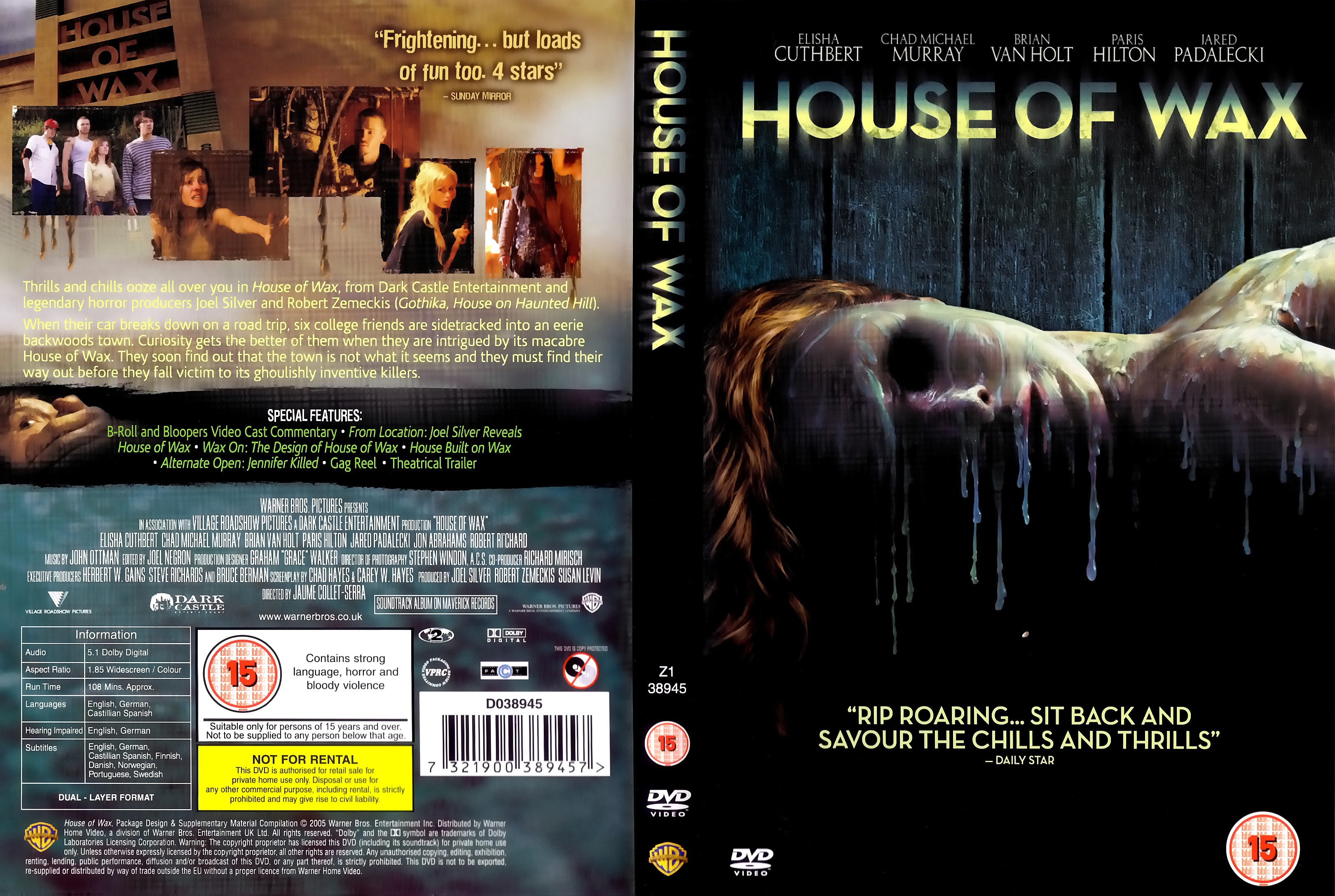 HQ House Of Wax (2005) Wallpapers | File 1855.94Kb