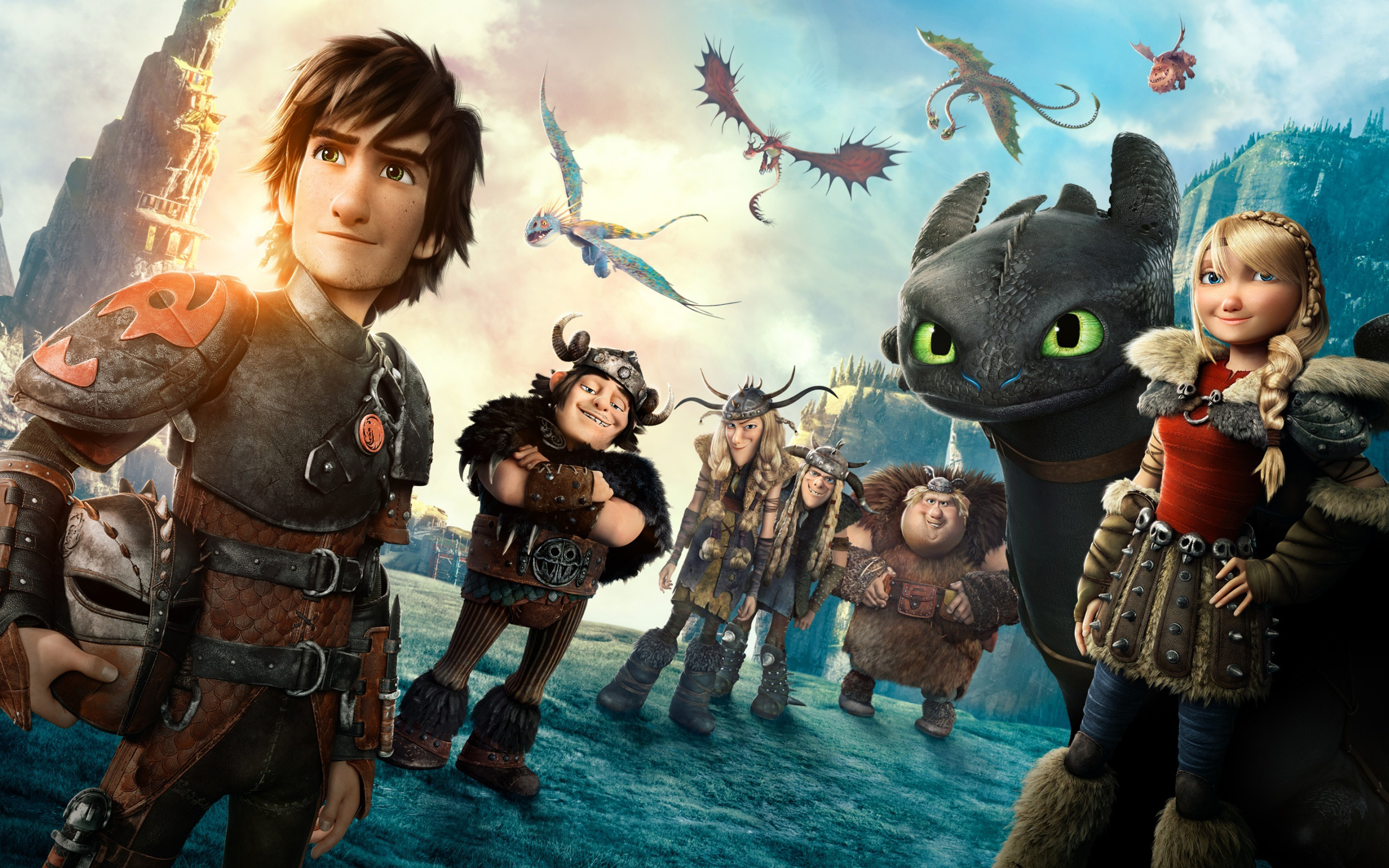 How To Train Your Dragon 2 Backgrounds, Compatible - PC, Mobile, Gadgets| 2560x1600 px