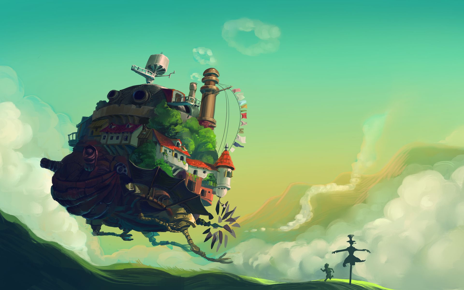 1920x1200 > Howl's Moving Castle Wallpapers