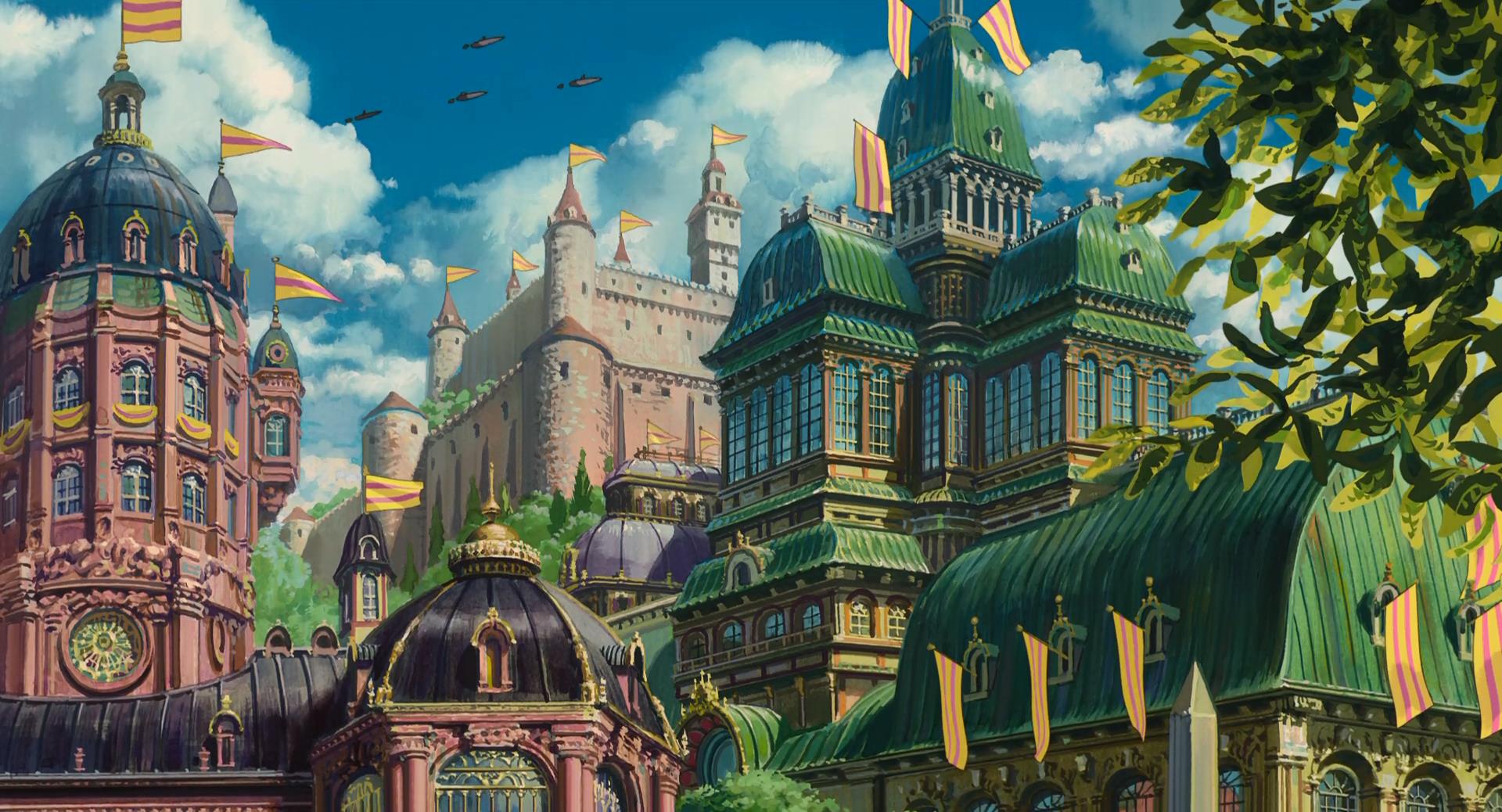 HD Quality Wallpaper | Collection: Movie, 1920x1038 Howl's Moving Castle