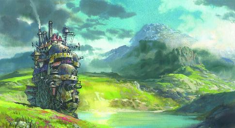 Nice Images Collection: Howl's Moving Castle Desktop Wallpapers