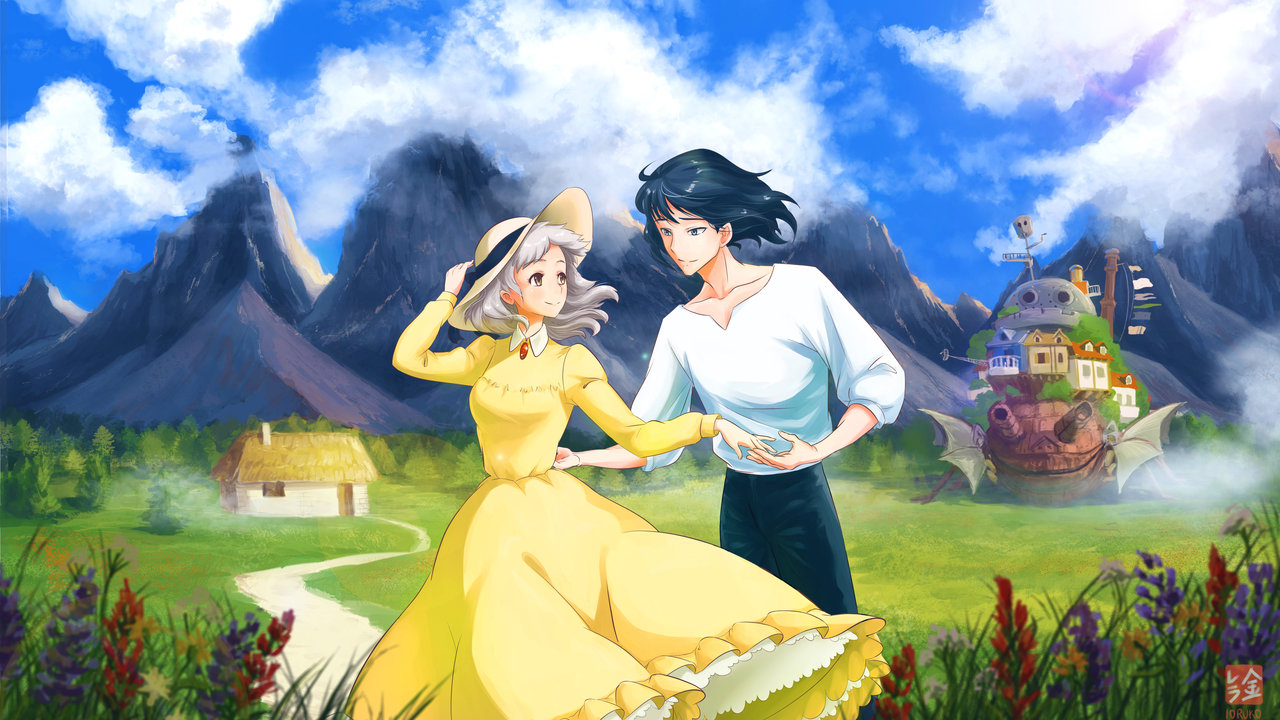 HD Quality Wallpaper | Collection: Movie, 1280x720 Howl's Moving Castle