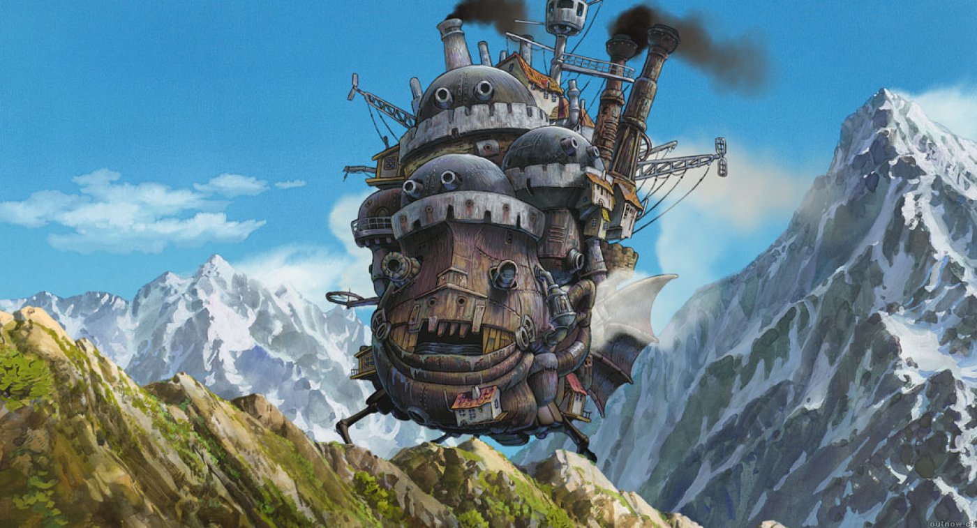 High Resolution Wallpaper | Howl's Moving Castle 1400x757 px