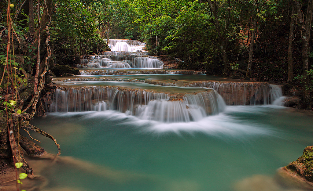 Huai Mae Kamin Waterfall #4