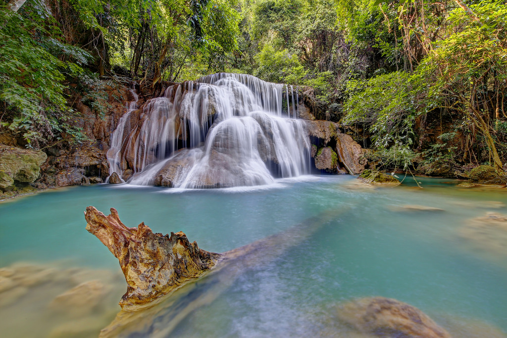Images of Huai Mae Kamin Waterfall | 1024x683