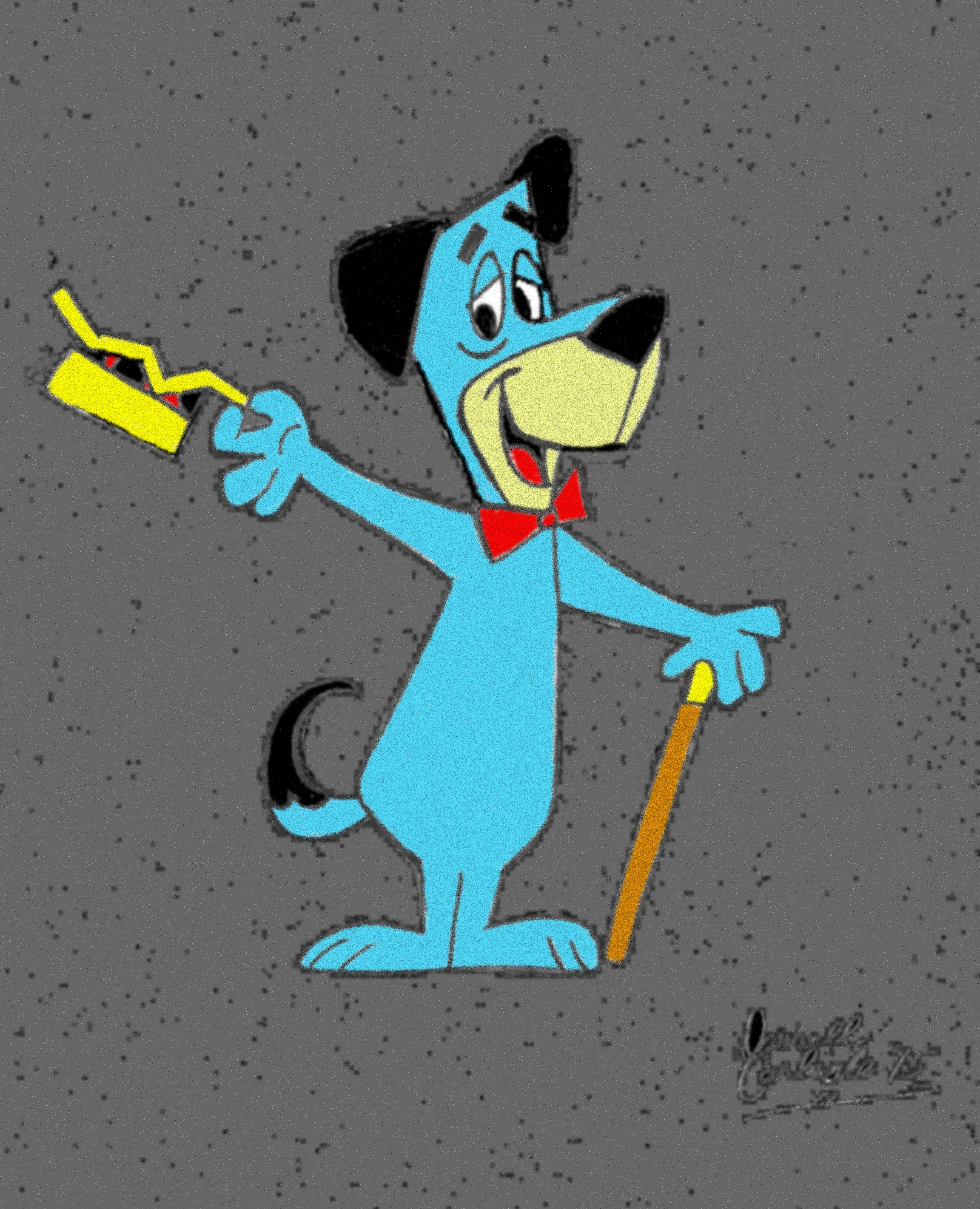 Huckleberry Hound Backgrounds, Compatible - PC, Mobile, Gadgets| 1616x1992 px