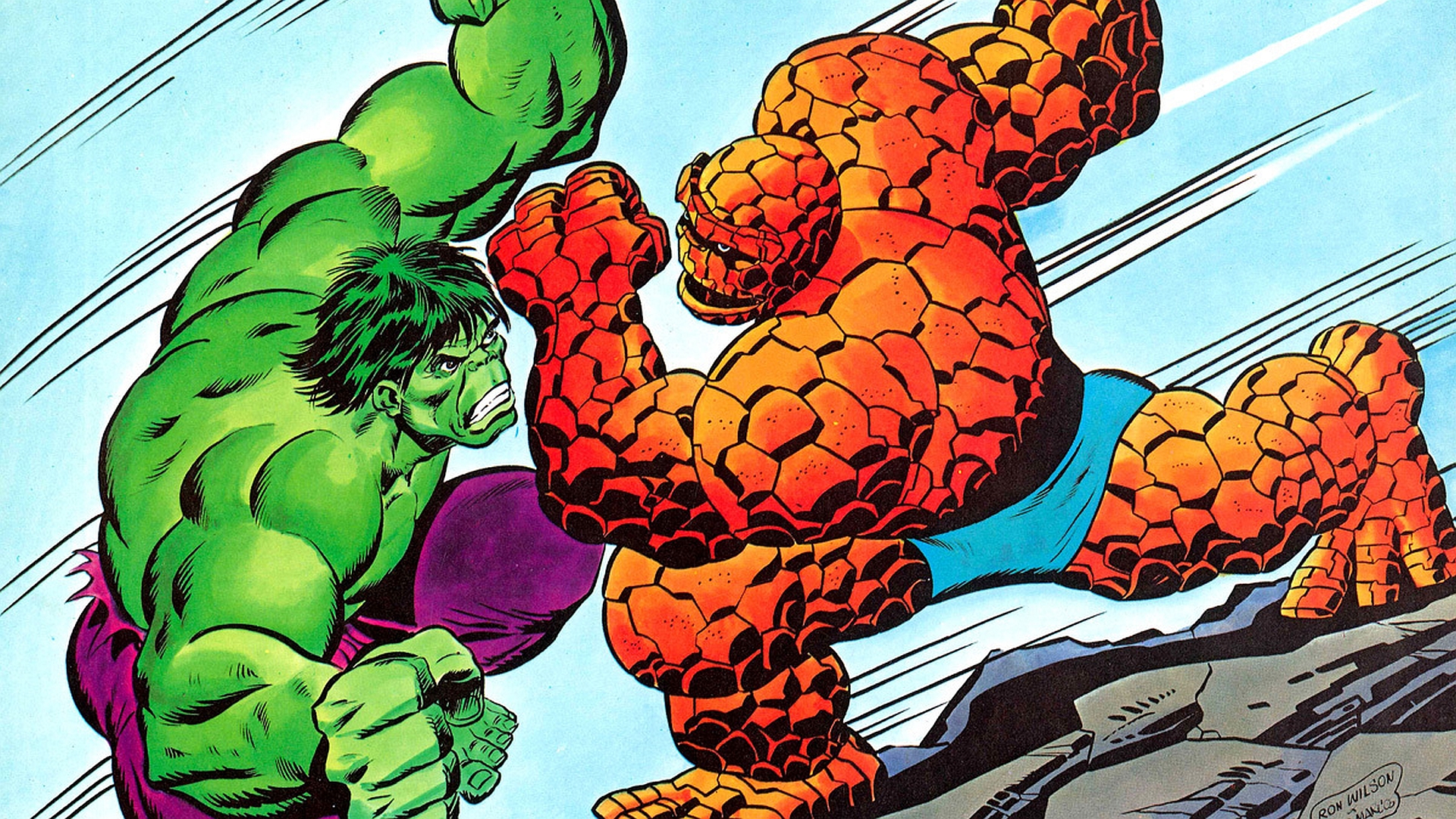 Hulk Vs. Thing Pics, Comics Collection