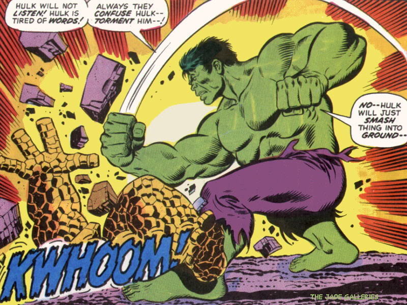 Amazing Hulk Vs. Thing Pictures & Backgrounds
