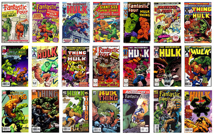 Hulk Vs. Thing Backgrounds, Compatible - PC, Mobile, Gadgets| 425x267 px