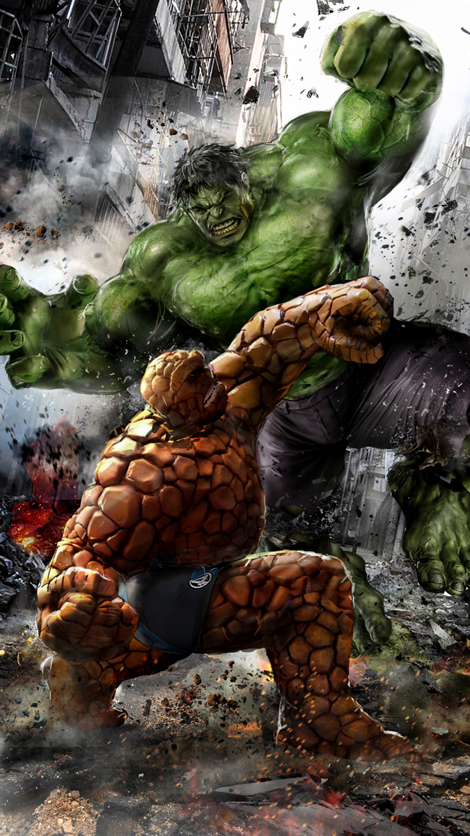 Images of Hulk Vs. Thing | 675x1200