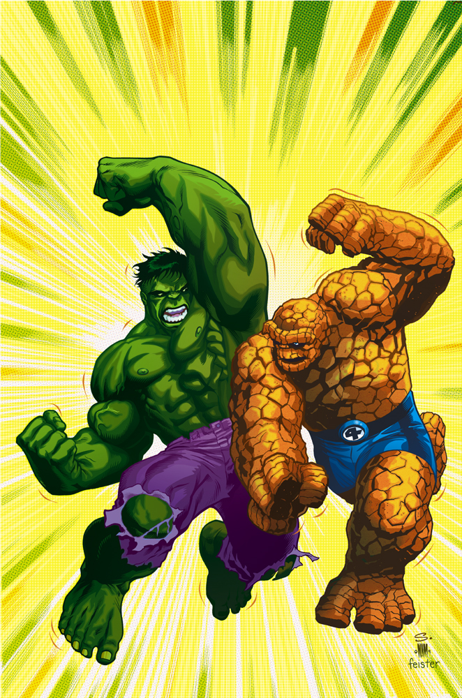 Hulk Vs. Thing HD wallpapers, Desktop wallpaper - most viewed
