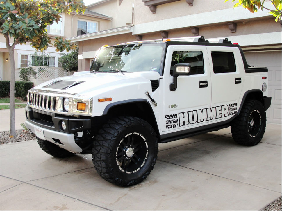 HD Quality Wallpaper | Collection: Vehicles, 970x728 Hummer H2 SUT