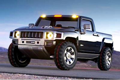 HD Quality Wallpaper | Collection: Vehicles, 400x267 Hummer H3T Concept
