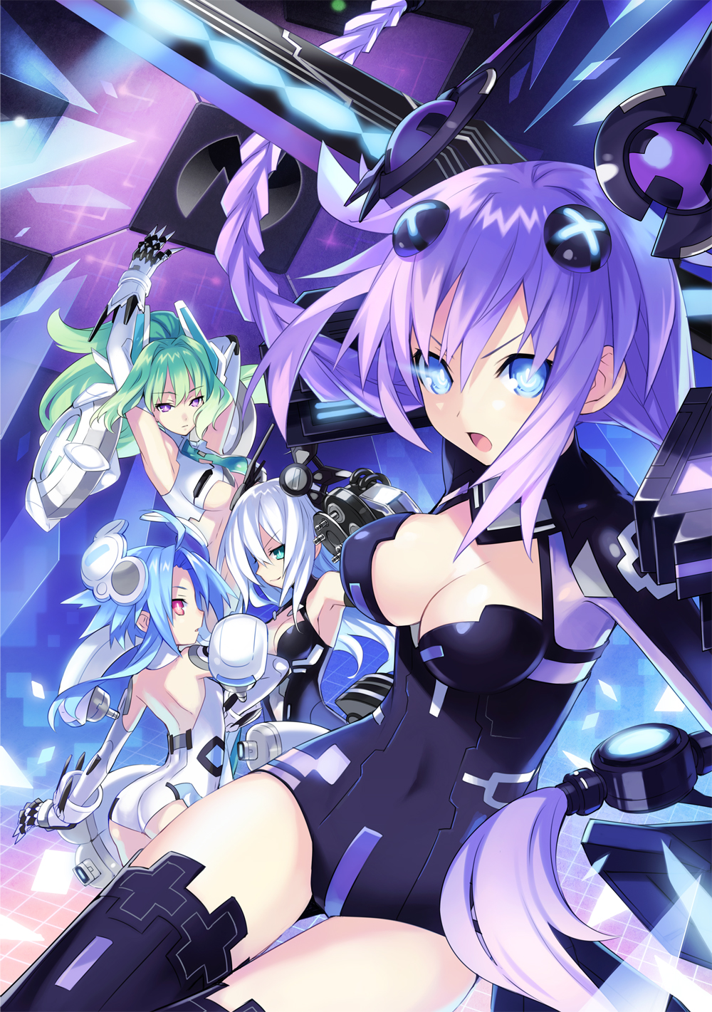 HD Quality Wallpaper | Collection: Video Game, 1000x1421 Hyperdimension Neptunia