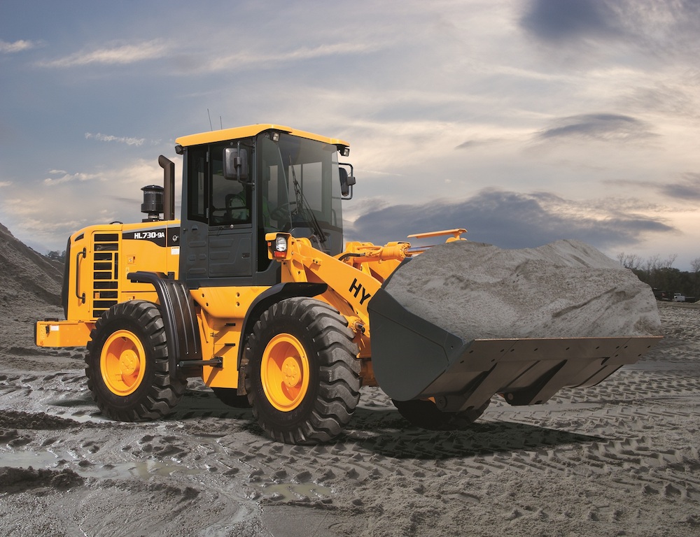 Hyundai Wheel Loader Backgrounds, Compatible - PC, Mobile, Gadgets| 1000x768 px