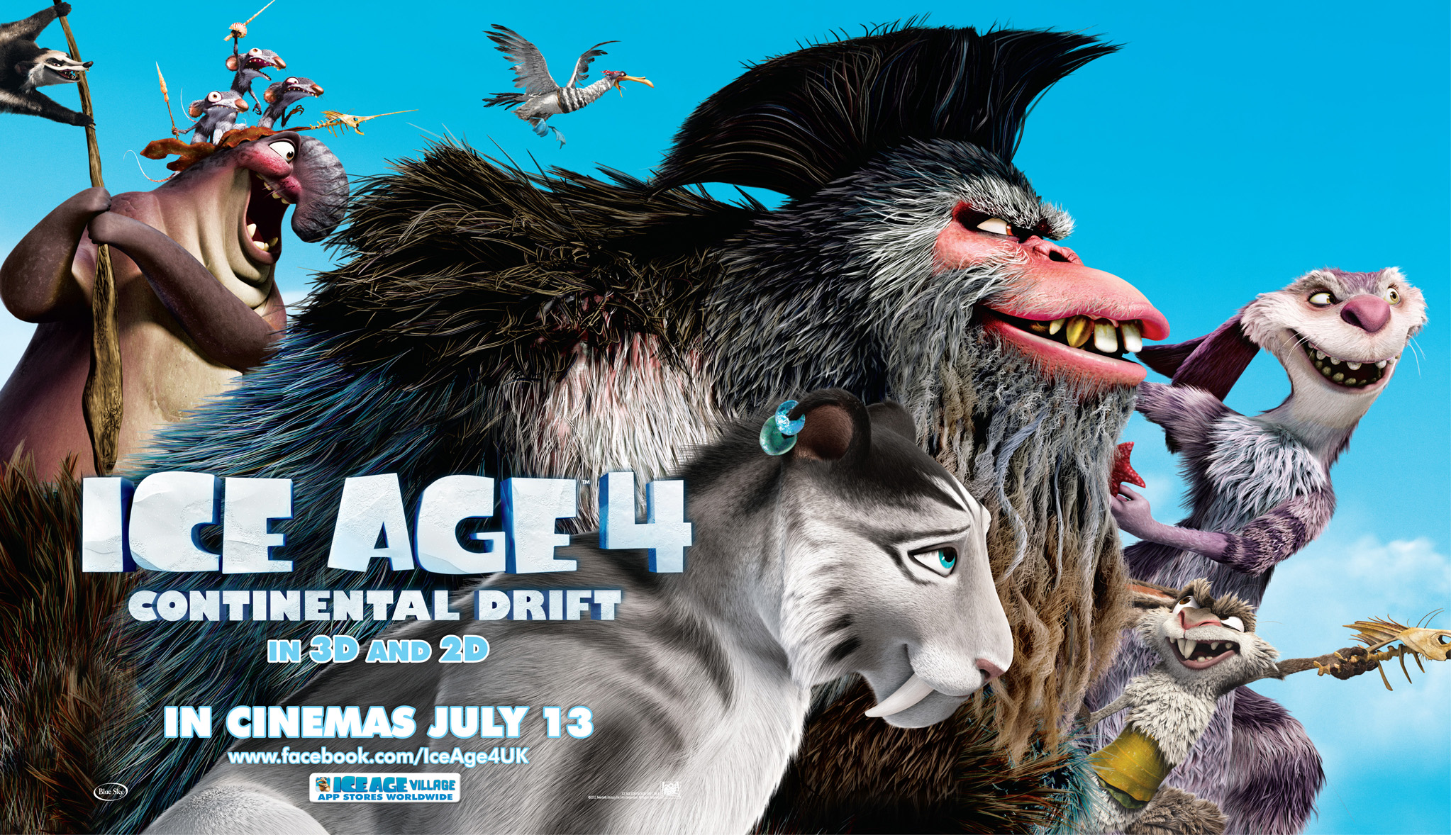 Nice Images Collection: Ice Age: Continental Drift Desktop Wallpapers