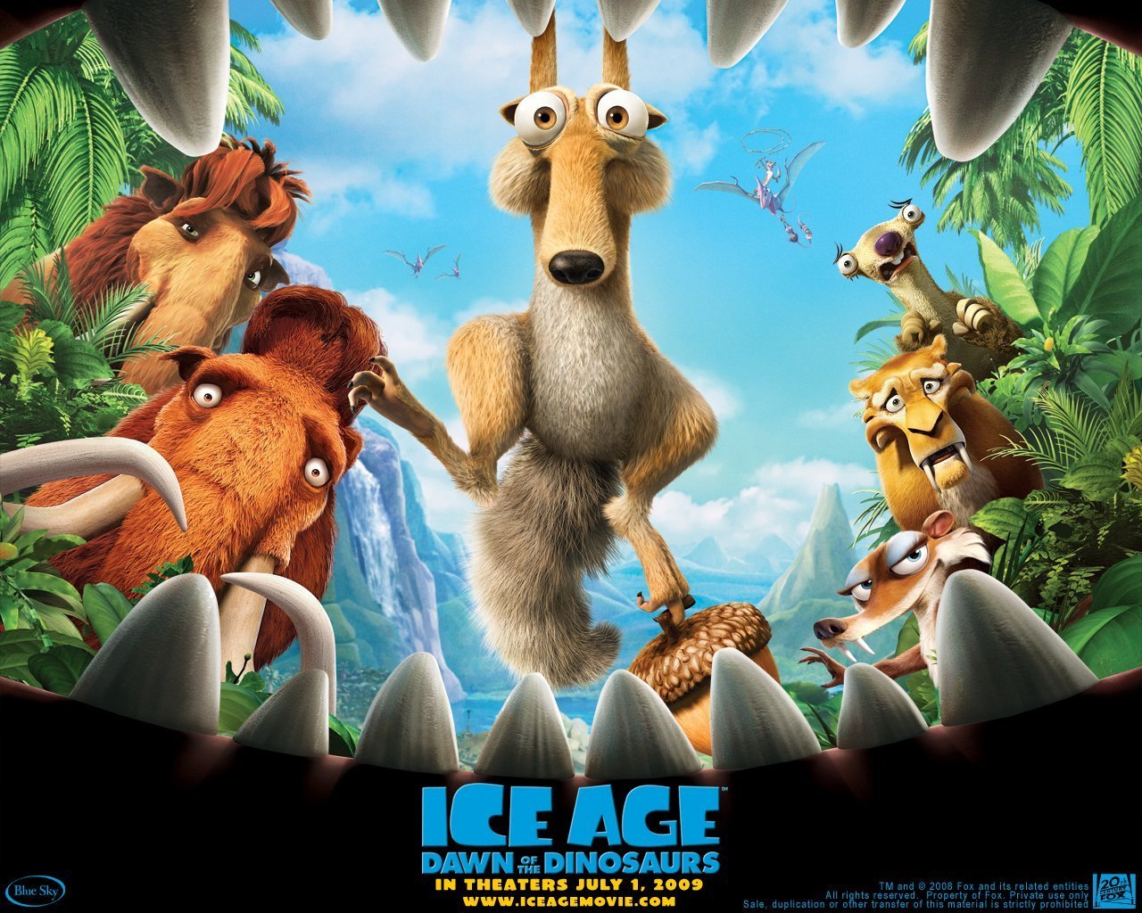 Ice Age: Dawn Of The Dinosaurs Backgrounds on Wallpapers Vista