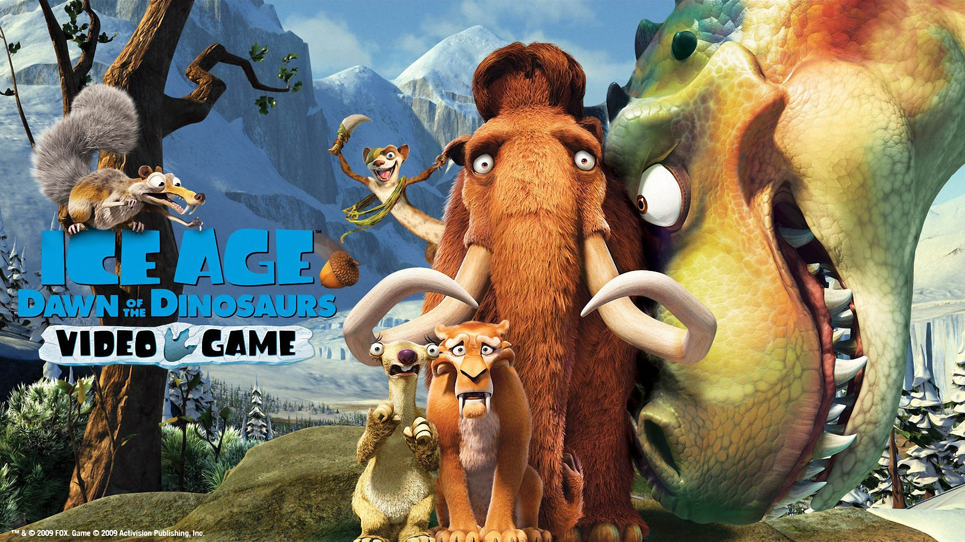 Nice wallpapers Ice Age: Dawn Of The Dinosaurs 1920x1080px