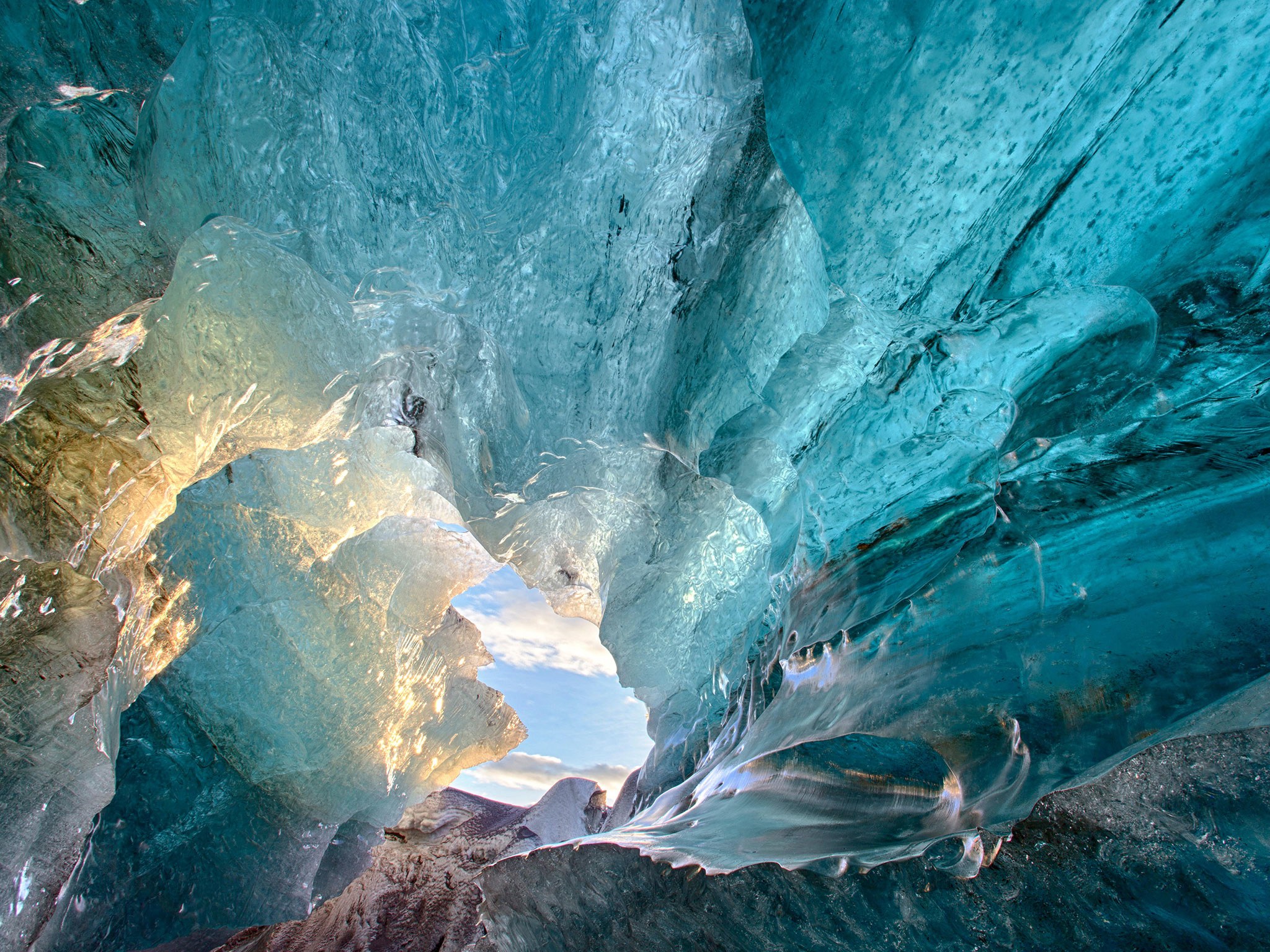 Ice Cave Backgrounds on Wallpapers Vista