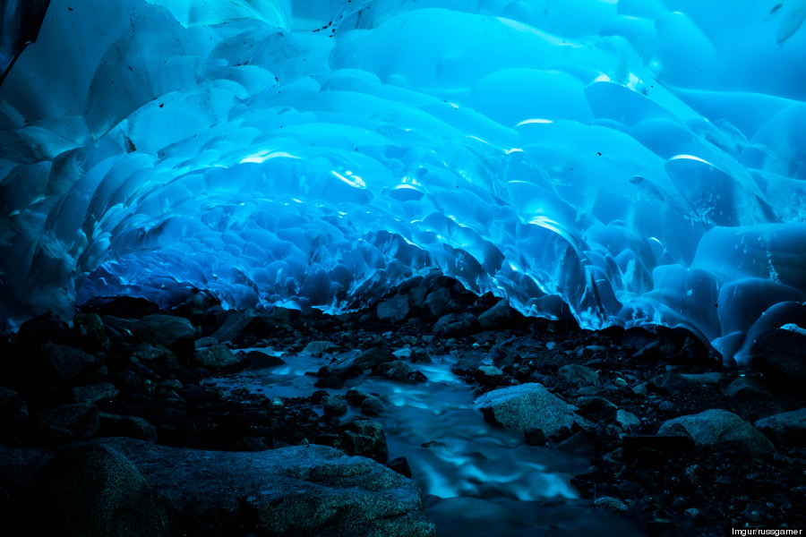 Nice Images Collection: Ice Cave Desktop Wallpapers