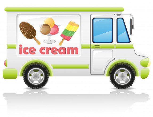 HD Quality Wallpaper | Collection: Vehicles, 650x499 Ice Cream Truck