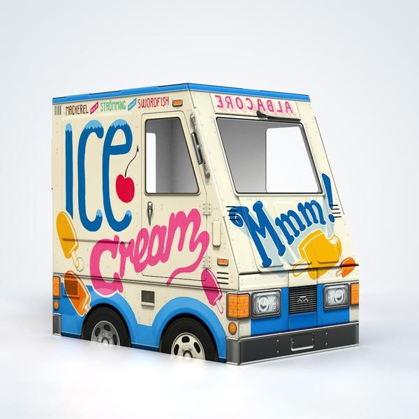 HD Quality Wallpaper | Collection: Vehicles, 600x600 Ice Cream Truck