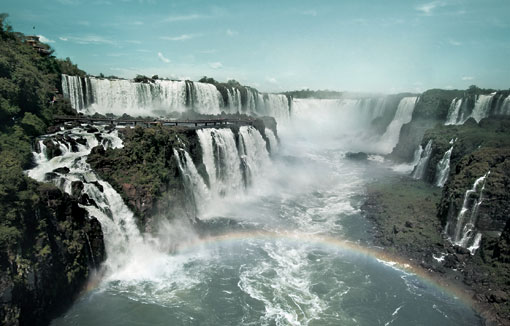 HD Quality Wallpaper | Collection: Earth, 510x326 Iguazu Falls