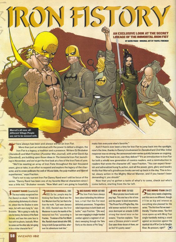 HD Quality Wallpaper | Collection: Comics, 564x777 Immortal Iron Fist