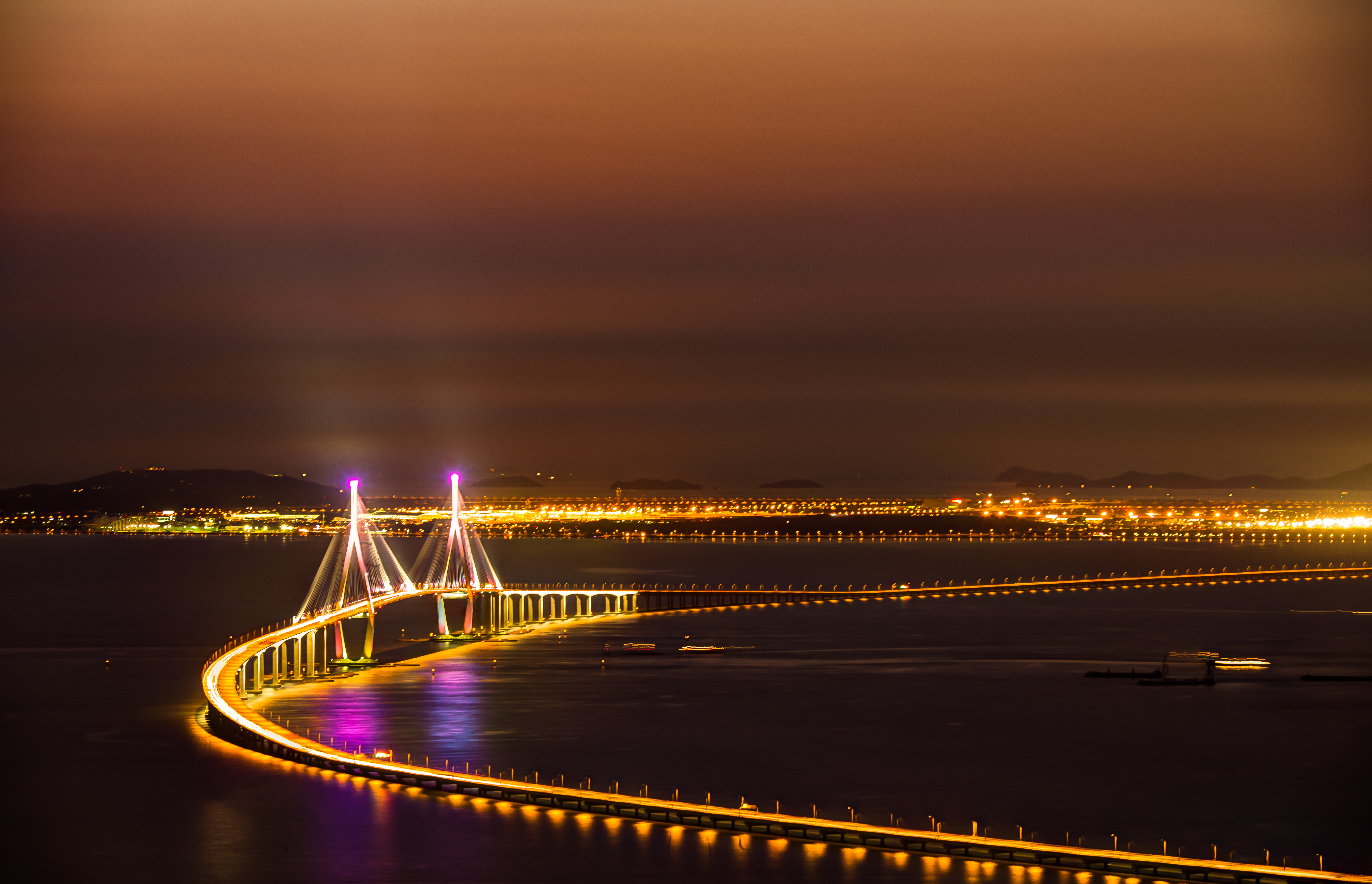 Amazing Incheon Songdo Bridge Pictures & Backgrounds