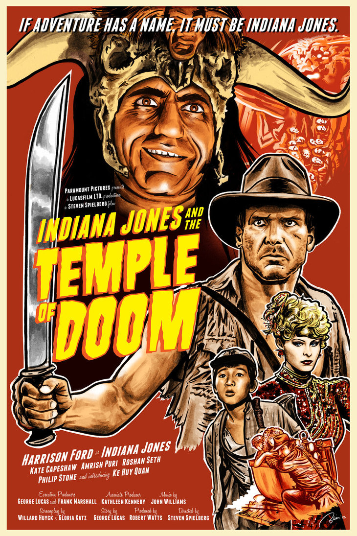 Images of Indiana Jones And The Temple Of Doom | 730x1095