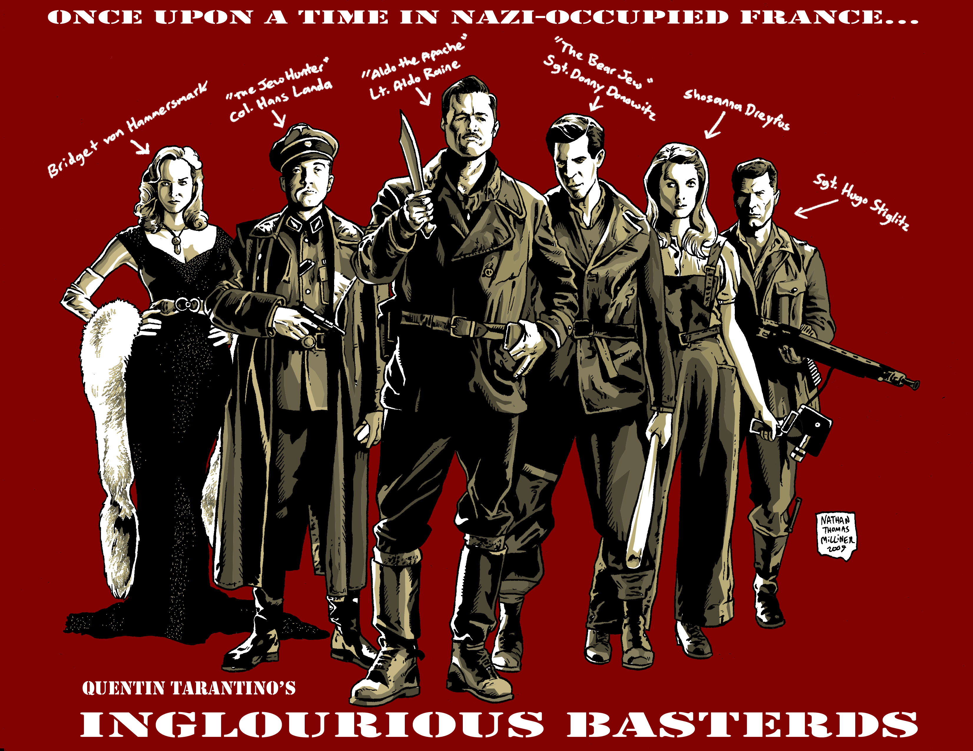 Nice wallpapers Inglourious Basterds 3305x2550px
