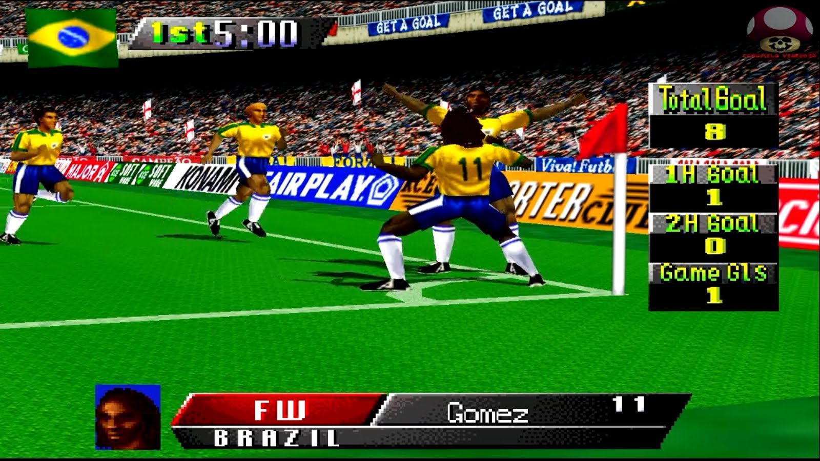 HD Quality Wallpaper | Collection: Video Game, 1600x900 International Superstar Soccer 64