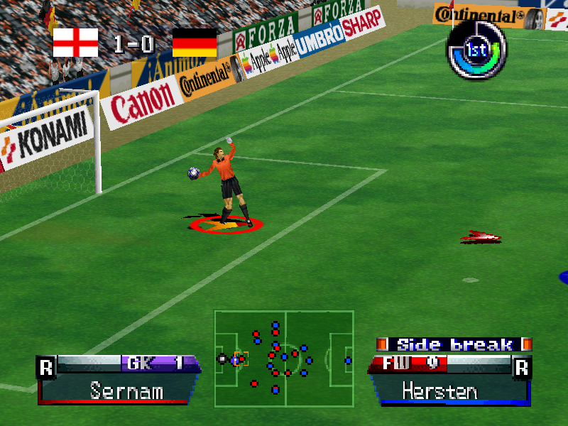 HQ International Superstar Soccer '98 Wallpapers | File 602.6Kb
