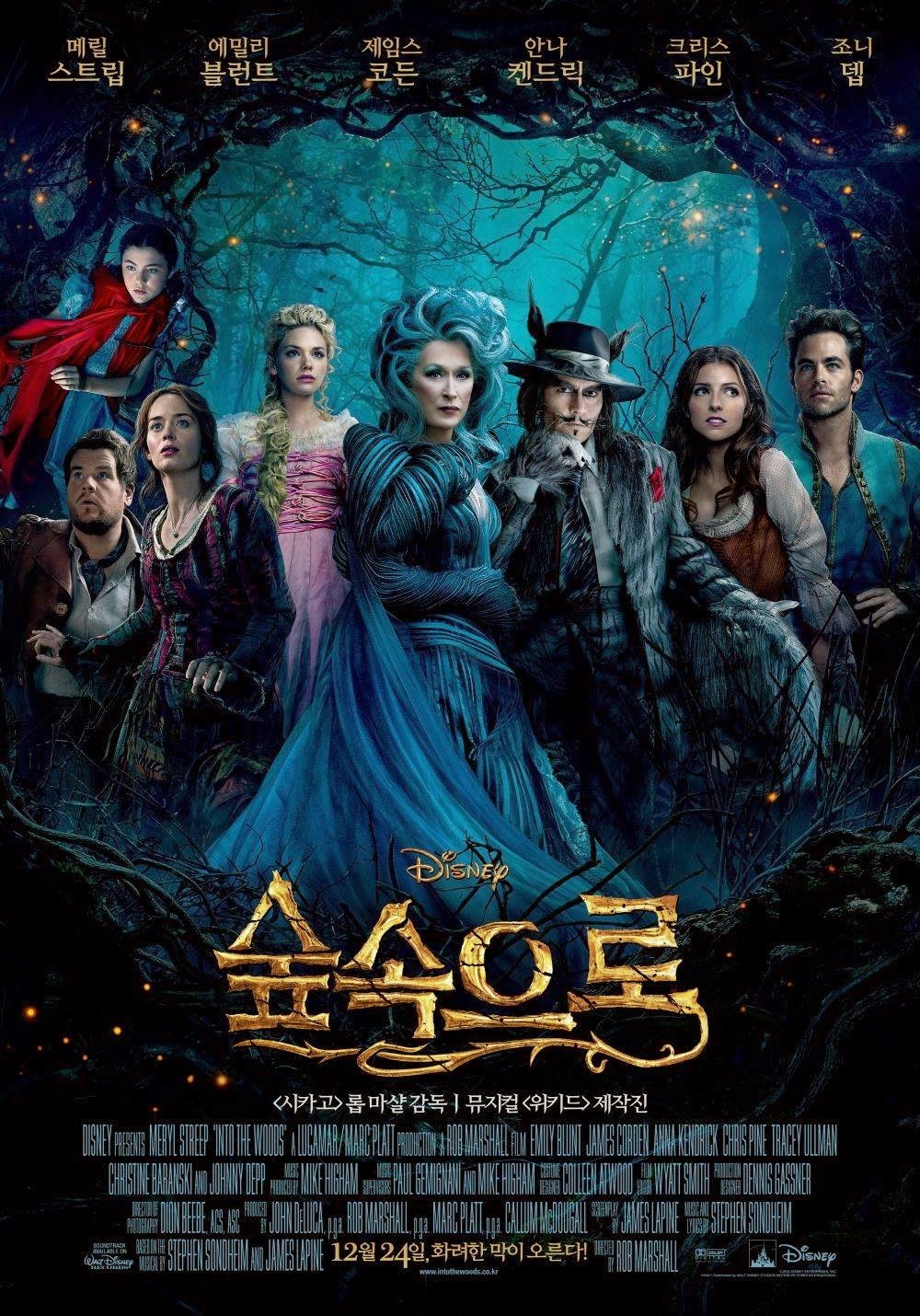 Into The Woods (2014) Backgrounds, Compatible - PC, Mobile, Gadgets| 1000x1430 px