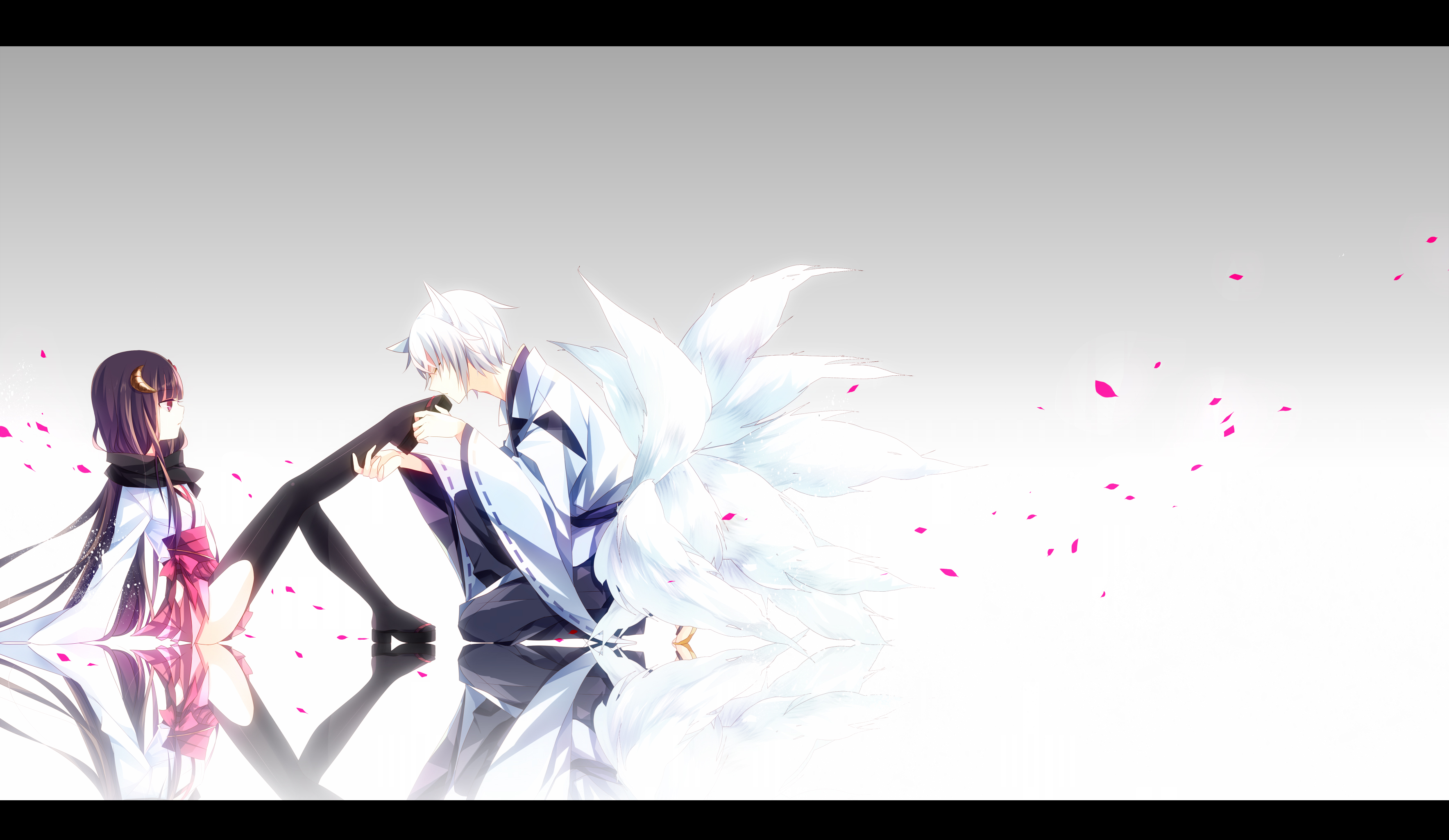 Inu × Boku SS Backgrounds, Compatible - PC, Mobile, Gadgets| 3537x2050 px