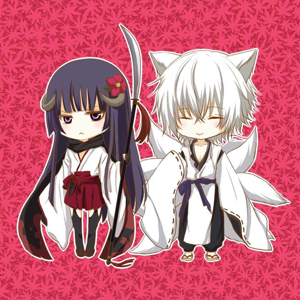 Inu × Boku SS Backgrounds, Compatible - PC, Mobile, Gadgets| 1000x1000 px